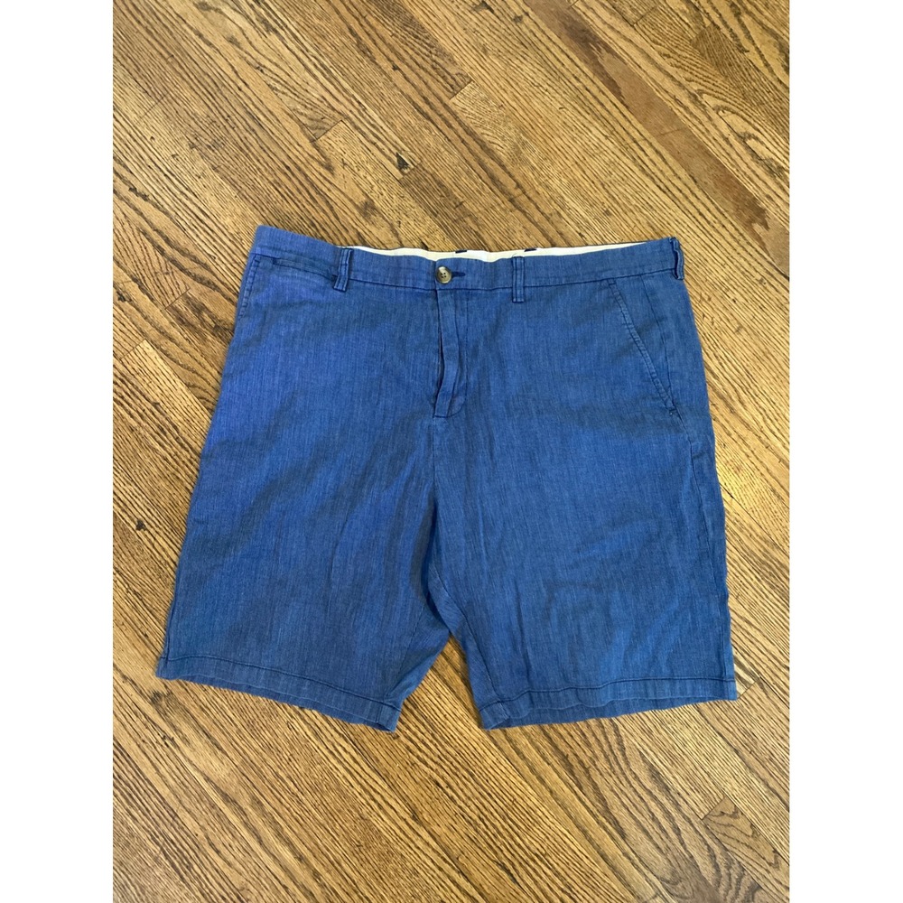 Old Navy Mens Ultimate Slim Built-In Flex Chino Shorts Blue 38